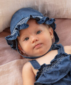 Gorro ECOFRIENDS Lyocell Tencel™ recién nacida niña