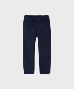 Pantalón largo lino sarga niño