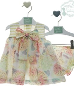 Vestido bebe con braguita (familia maracas)