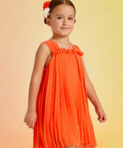 VESTIDO GASA PLISADO NIÑA