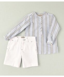 CONJUNTO NIÑO RAYAS