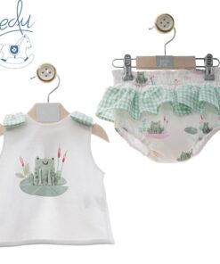 Conjunto Bebe Ranita "Familia Sirenas"