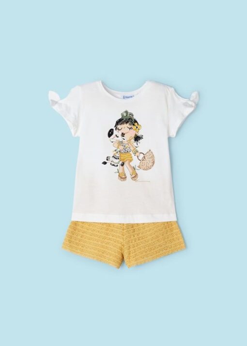 Conj. short volantes - Imagen 4
