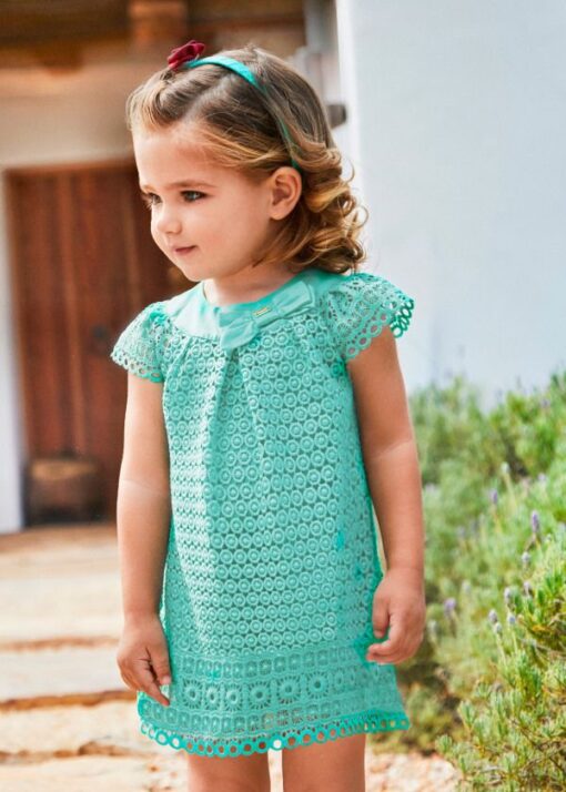 Vestido guipur bebé