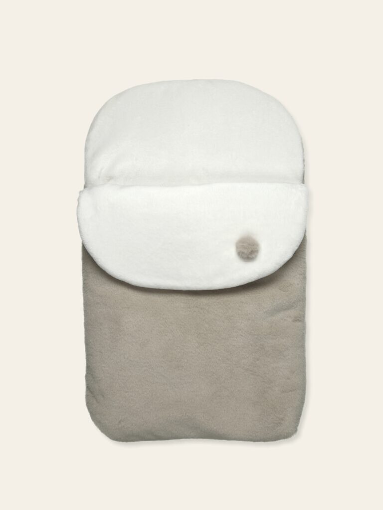 SACOS ARRULLO PELO CON POMPOM ECO "ARRULLAR"