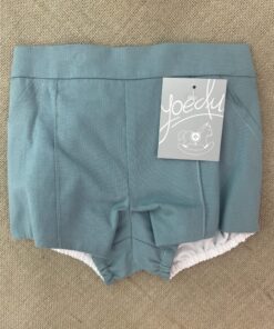 Pantalon bebe verde empolvado