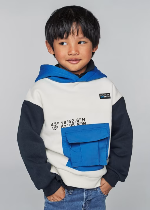 Sudadera bolsillo niño - Imagen 2