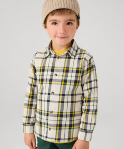 Camisa manga larga cuadros