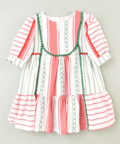 VESTIDO RAYAS NIÑA
