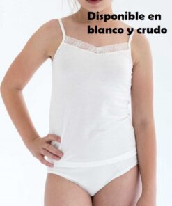 Conjunto ropa interior comunión niña