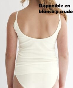 Conjunto ropa interior espalda descubierta comunión niña