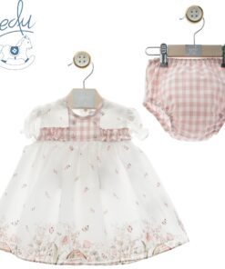 Vestido bebé con braguita Familia Castillo